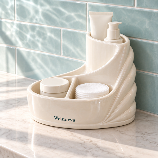 Welnorva Corner Bath Organizer