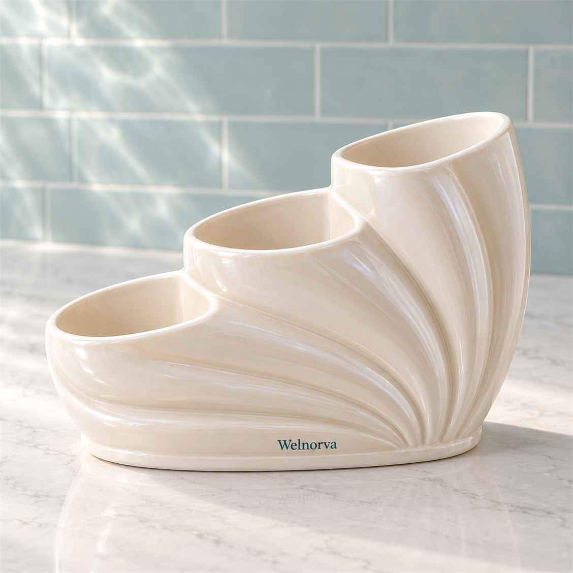Welnorva Shell Countertop Caddy