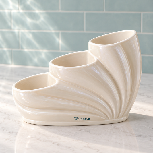 Welnorva Shell Countertop Caddy