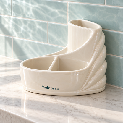 Welnorva Corner Bath Organizer